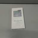 AIGOMARA Slim Frameless for iPhone 16 Pro Case with Screen Protector, Luxury Opalescent Pearl Minimalist Borderless Phone Case for Women Girls, Ultra-Thin Hard Shockproof Case Cover, Purple