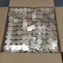 Shimmer Wall Backdrop Champagne Gold Sequin Wall Panel Backdrop Decor for Wedding, Anniversary, Birthday, Party, 36 Panels