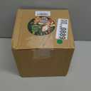 LAWOHO Christmas Tree Topper Star, Jeweled Crown with 60 Warm White LED USB Lighted Tree Topper, Xmas Tree Decor with Remote Control 8 Lighting Mode, Timer, Dimmer for Christmas Tree OrnamentSilver