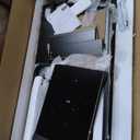 YITAHOME L Shaped Desk with Drawers, 55" Corner Computer Desk with Power Outlets, L-Shaped Desk with LED Lights & File Cabinet for Home Office, Black