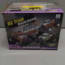 Scientoy Remote Control Car, 20KM/H Monster Truck Toys for Ages 5-7, 1:16 Scale All Terrain RC Cars for Boys & Girls Age 4-7, 2.4Ghz Off Road RC Truck, Christmas Birthday Gift for Kids (Green)