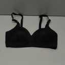 OEAK Womens Minimizer Bras Underwire Full Coverage Bra Plus Size Unlined Lace Bralette Lifting Tshirt Bras for Large Breast (38DD, Black)