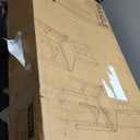 Huuger Folding Desk with Storage Shelf, 31.5 Inch Foldable Computer Table for Small Spaces, Space Saving Sofa Table for Couch, Writing Work Office Computer Desk, Easy to Fold, Oak