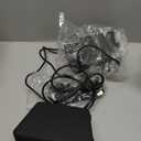 Basics USBPowered Computer Speakers with Volume Control for Desktop or Laptop PC, Compact Size, Headphone Jack, Portable, PlugNPlay, Black