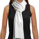 EMF Scarf 5G RF Shielding Clothing - Silver Fabric