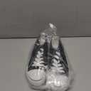 ZGR Womens White Tennis Shoes for Women, Lace up Canvas Sneakers,Casual Walking Canvas Shoes (7, Black)