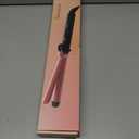 Curling Iron 1 Inch, Long Barrel Ceramic Hair Wand, Fast Heating Hair Curler with 12 Heat Settings with LED Display, Hair Curling Wand Styling and Lasting on All Hair Types, Dual Voltage for Travel