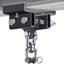 Dolibest Heavy Bag Mount, Punching Bag Hanger, I Beam Hanger, Heavy Bag Hanger for Punching Bag Accessories, Punching Bag Bracket, Beam Hanger with Swivel Hook, Ceiling Mount for Boxing Bag