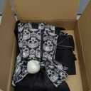 Super Holiday Halloween Decorations, 2PCS Black Halloween Skull Bow Wreaths for Front Door, for Wall Home Porch Party Indoor Outdoor Holiday Decor