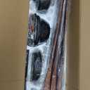 Ceiling Fan Without Light: 52 Inch Outdoor Fan for Patios - Walnut Ceiling Fan No Light Indoor - Modern 3 Blade Fan with Remote APP Control Reversible 6 Speed Noiseless