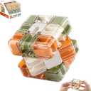 3D Cube Puzzle for Kids 5-8 8-12, Color Matched Game, Education Sensory Toys Birthday Gift for Kids Adults 5 6 7 8 9+ Years Old Boys