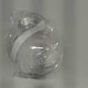 Christmas Memorial Ornaments Clear Feather Ball with Charm A Piece of My Heart is in Heaven in Memory of Loved One Sympathy Gifts Xmas Memorial Decorations(Daughter)