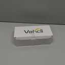 Crystal Cabinet Knobs, 8 Pack Vintage Cabinet Dresser Knob Single Hole Matte Black Decorative Drawer Knob Crystal Knobs for Cabinets Kitchen Cupboard Bathroom, Oval Flower Design