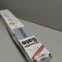 2-in-1 Retractable Baby Gates, 41" Tall Mesh Dog Gate 1-Pack, One Side Up to 200" Wide, Total 400" Wide, Long Retractable Pet Gate for Yard Swimming Pool Garage Indoor Outdoor-Black