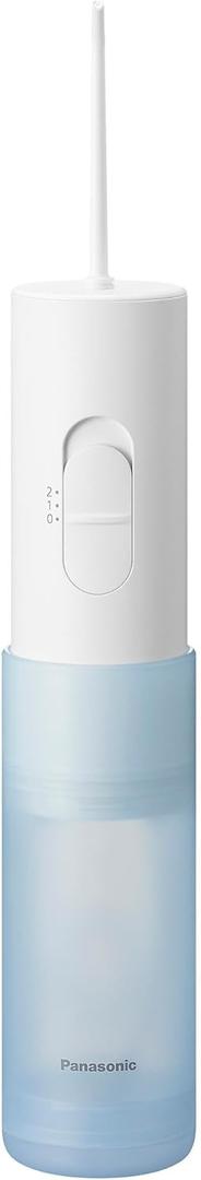 Panasonic Water Flosser for Travel, Cordless Portable Oral Irrigator with Two Water Pressure Settings, Collapsible Water Tank  EWDJ11​A