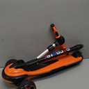 3 Wheels Kids Scooter for 5+ Years Old Boys Girls Teenager Foldable 4 Adjustable Handlebar from 32" - 40" Wide Flashing LED Wheels
