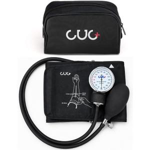 Professional Aneroid Sphygmomanometer, Blood Pressure Cuff Manual, Precision Copper & Brass Movement, Medical-Grade PVC Tubing, Medical Ultrasound Equipment, Ideal for Doctors, Nurses, and Students
