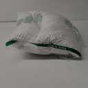 Continental Bedding Feather Goose Down Pillows - Luxury & Breathable Bed Pillows for Sleeping, Back, Side & Stomach Sleepers - 12-20In Size, Pack of 1-50% Down & 50% Feather Filled