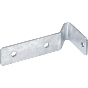 4 PCS Fender Mounting Bracket for 7" Wide Round Plastic Fenders, 8" to 12" Wheels, Universal, Fits 3/8" Bolt