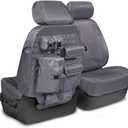 Coverking Custom Fit Seat Cover Designed for Select Toyota Models: 1 Row, 2 Backing, 6 Pouches, Tactical Ballistic Fabric, Charcoal