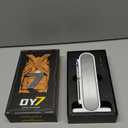 ARGB GPU Support Bracket with Temperature Display（Ambient Case Temp），5V 3pin Universal GPU Bracket，Graphics Video Card Brace with Height Adjustable，DY7-White