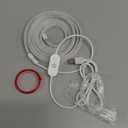 iNextStation USB LED Neon Lights Strip Warm White, 6.6ft 5V Neon Rope Lights Waterproof Flexible Dimmable LED Neon Tape Lights for TV Backlight, Bedroom, Cabinet, Kitchen, DIY Lighting