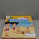 FHOZGECY Beach Toys, Sand Toys with 2 Collapsible Bucket, 2 Beach Mesh Shovel, Sand Shovel, Shark Tooth Sifter and Mesh Bag for Shell Collecting, Sand Dipper Beach Scoop Toys for Kids Boys and Girls