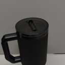 Frost Buddy Thicc Buddy - 40 oz Stainless Steel Vacuum Insulated Tumbler with Lid and Straw for Water - Travel Mug Cupholder Friendly - Gifts for Women Men Him Her (Dark Night)