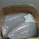 Vekkia 34" Extra-Long Wedge Pillow, 5.5" Bed Wedge Pillow for Sleeping,Gray
