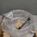 Niteangel Super-Silent Hamster Exercise Wheels: - Quiet Spinner Hamster Running Wheels with Adjustable Stand for Hamsters Gerbils Mice Or Other Small Animals (L, Transparent)