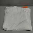 Tankaneo Womens Oversized 3/4 Bell Sleeve TShirts Casual Crewneck Fall Trendy Tunic Tops Loose Fit Basic Tees Size S