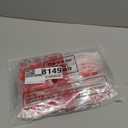 Sweetude 24 Pcs Valentine's Day Clear Gift Bags with Handles Galantines Party Favor Plastic Valentines Candy Treat Goodie Bags for Holiday Winter Wedding Birthday Party Supplies(Heart Filled)