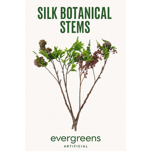 Artificial Branches With Flowers 3 Pack