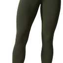 CRZ YOGA Womens Butterlift High Waisted Workout Leggings 25" - Pilates Gym Athletic Yoga Pants Buttery Soft (Large,Olive Green)