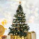 Christmas Balls Ornaments for Desktop Christmas Tree Decorations Baubles 24 Pieces 1.2 inch Mini Decorative Ball for Wedding Party (Gold)