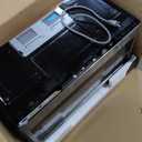 BLACK+DECKER EM044KB19 Over The Range Microwave Oven with One Touch, 1000 Watts, 400 CFM and Auto Cooking, OTR 1.9 Cu.ft