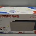 4 PCS Fabric Acoustic Panels,24''x12''x2'' Sound Proof Panels for Walls,Acoustic Wall Panels, Self-adhesive Soundproof Wall Panels for Echo Absorption for Home Studio Office (Brown)