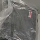 COLCASE Fireproof Document Box with Lock, Hard Fireproof Waterproof Box Creative Hard-Shell Design Fireproof Safe Box Document Organizer for Important Documents Certificates Laptop Passports Black