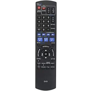 New N2QAYB000197 Replace Remote Fit for Panasonic DVD Recorder DMR-EZ48V DMR-EZ485V DMR-EZ48 DMR-EZ485 DMR-EZ48VK DMR-EZ485VK