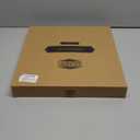 Depot Bamboo 13.5'' Round Cutting Board with Stainless Steel Cutter - Wood Pizza Slicing Tool & Serving Board