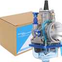 JFG RACING PWK 28MM Carburetor,28MM Carburetor Carb Universal for 75CC 80CC 90CC 110CC 125CC Racing ATV Parts Quad Go Kart Dirt Pit Bike Motorcycle Scooters (XX-Small)