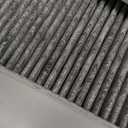 BASENOR 2025 2026 Tesla Model Y Cabin Air Filter HEPA Air Intake Filter Replacement with Activated Carbon for 2020-2026 Model Y Accessories (4 Pack) Fit Model Y 2025 2026 Refresh (Juniper) Launch