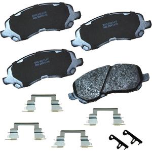 Bendix Premium SBC866 Ceramic Front Brake Pads for Select Models Chrysler 200,Cirrus,Sebring,Dodge Avenger,Caliber,Stratus,Jeep Compass,Patriot,Mitsubishi ASX,Eclipse,Galant,Lancer,Outlander