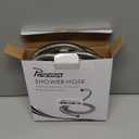 PHASAT Extra Long Shower Hose Replacement, 304 Stainless Steel Shower Head Hose Extension,177 Inches,Brushed Nickel