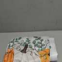 Horaldaily Fall Tablecloth 60x104 Inch Rectangular, Thanksgiving Autumn Harvest Orange Pumpkin Buffalo Plaid Table Cover for Party Picnic Dinner Decor