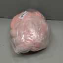 LUSJNGE Decorative Throw Knot Pillow Ball for Home Chair Sofa Couch Bed Aesthetic Round Velvet Knotted Pillow Cushion (Pink, 8 inches)