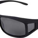 yodo Fit Over Glasses Sunglasses with Polarized Lenses for Men and Women (Smoke)