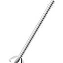 10mm Stainless Steel Sausage Stuffer Tube, #5 Meat Grinder Funnel Attachment for Homemade Snack Sticks & Breakfast Links, Slim Sausage Stuffing Horn Replacement