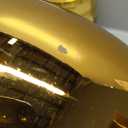 JOYIN 6 Pcs 10'' Gold Jumbo Easter Eggs, Fillable Metallic Large Plastic Eggs for Easter Themed Hunt Basket Stuffers Fillers Filling Treats Party Favor Classroom Prize Supplies