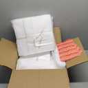 200 Pack Foam Pouches,4 Sizes Cushion Foam Pouch for Moving, Packing, Transportation and Storage, Moving Supplies Incidental Fragile Stickers(14x14 Inch, 12x12 Inch, 12x7.5 Inch, 7.5x7.5 Inch)